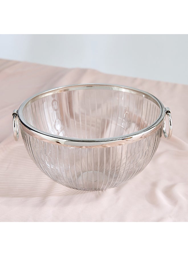 Home Box Glass Salad Bowl with Handles - Image 2